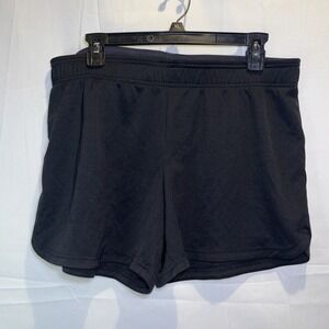 BCG Shorts Womens Size Large Black‎ Pull On Elastic